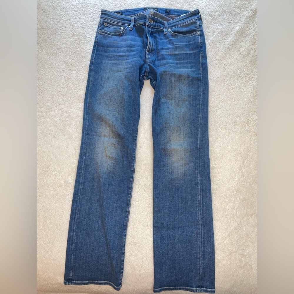 Lucky Brand Blue Straight Leg Jeans 12